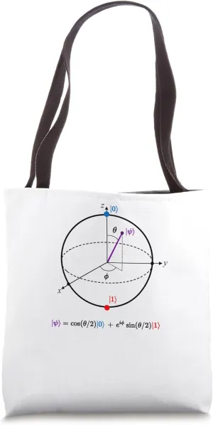 Bloch Sphere Tote Bag