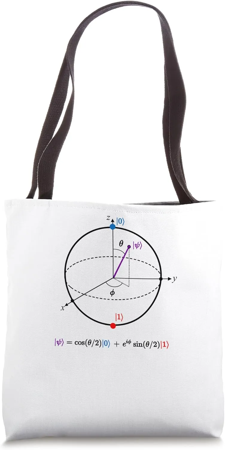 Bloch Sphere Tote Bag