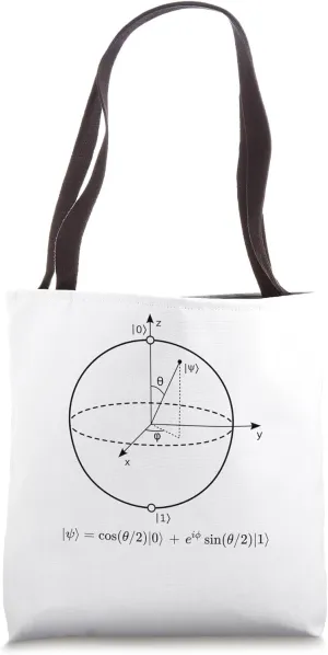 Bloch Sphere Tote Bag