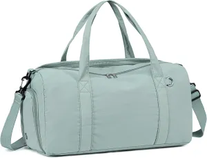 BLUBOON Duffle Bag Girls Kids Cute Gym Bag with Shoes Compartment & Wet Separation Waterproof Sports Overnight Travel Bag