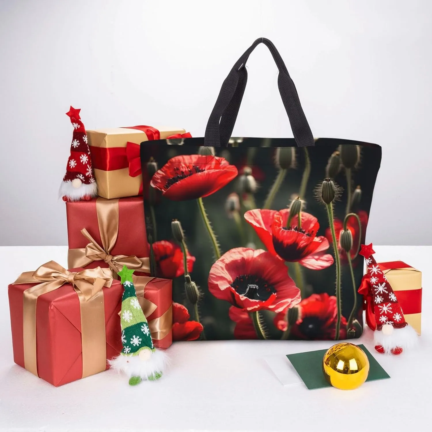 Blue Butterfly Print Fashion Tote Bag,Travel Handbag For Women, Hobo Bags, Work Shoulder Bags Crossbody Bag