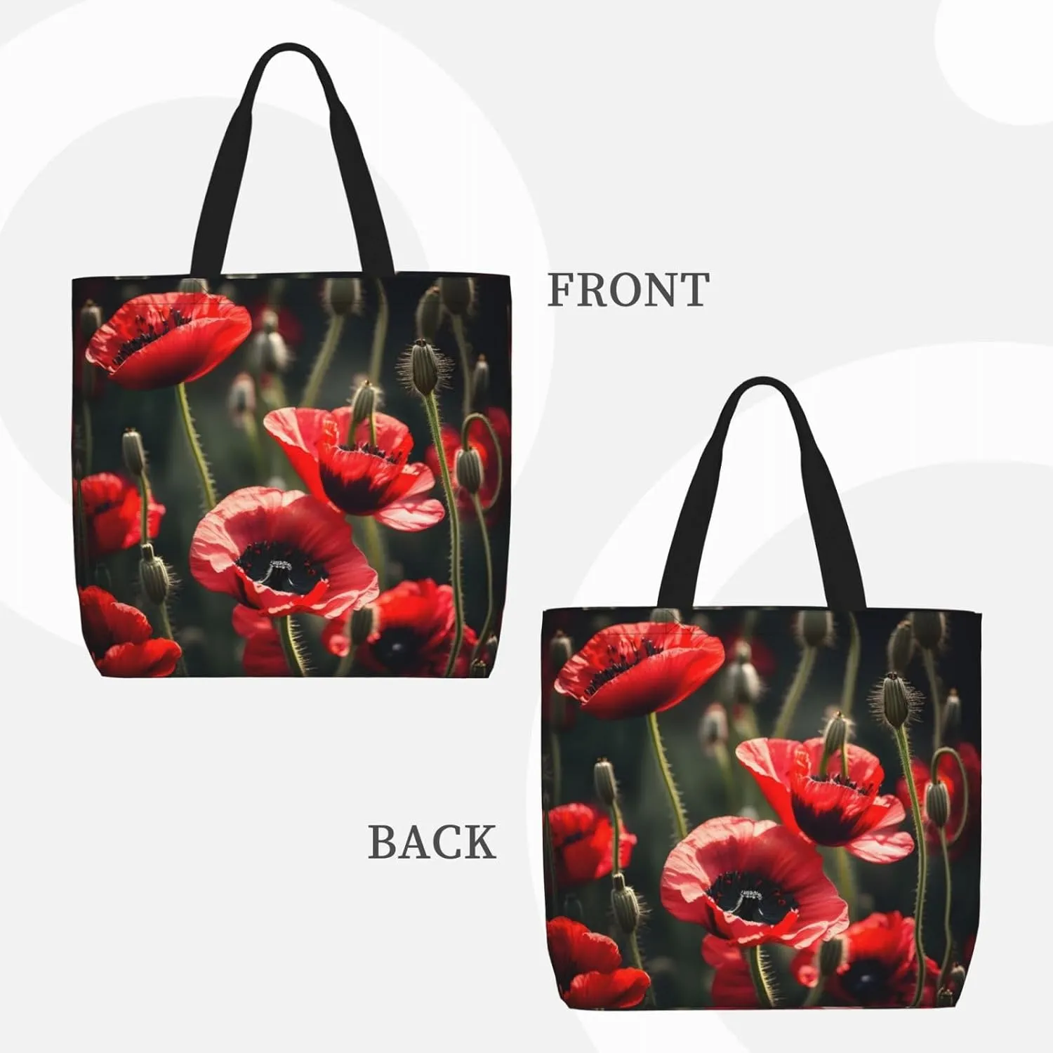 Blue Butterfly Print Fashion Tote Bag,Travel Handbag For Women, Hobo Bags, Work Shoulder Bags Crossbody Bag