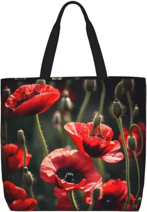 Blue Butterfly Print Fashion Tote Bag,Travel Handbag For Women, Hobo Bags, Work Shoulder Bags Crossbody Bag