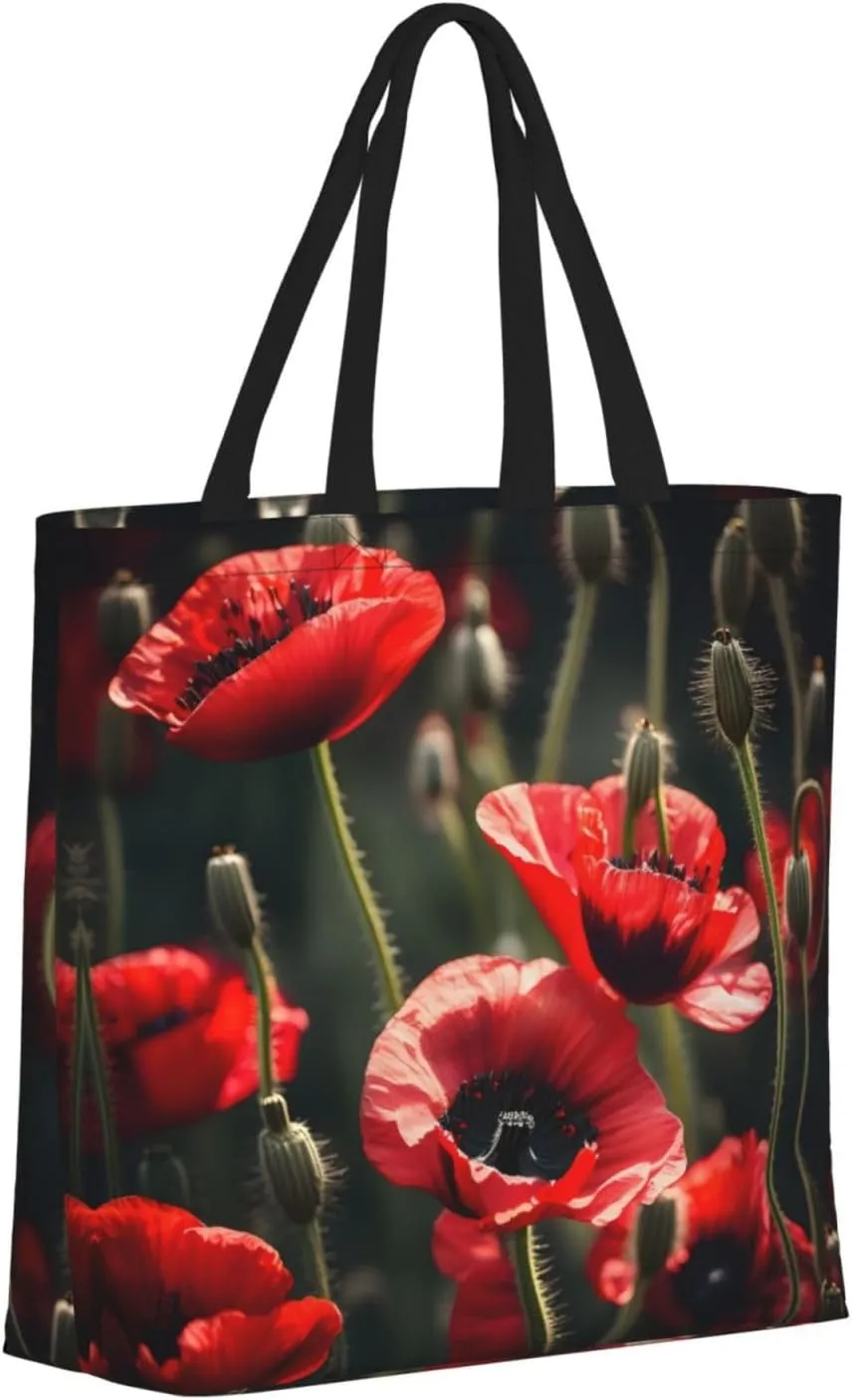 Blue Butterfly Print Fashion Tote Bag,Travel Handbag For Women, Hobo Bags, Work Shoulder Bags Crossbody Bag