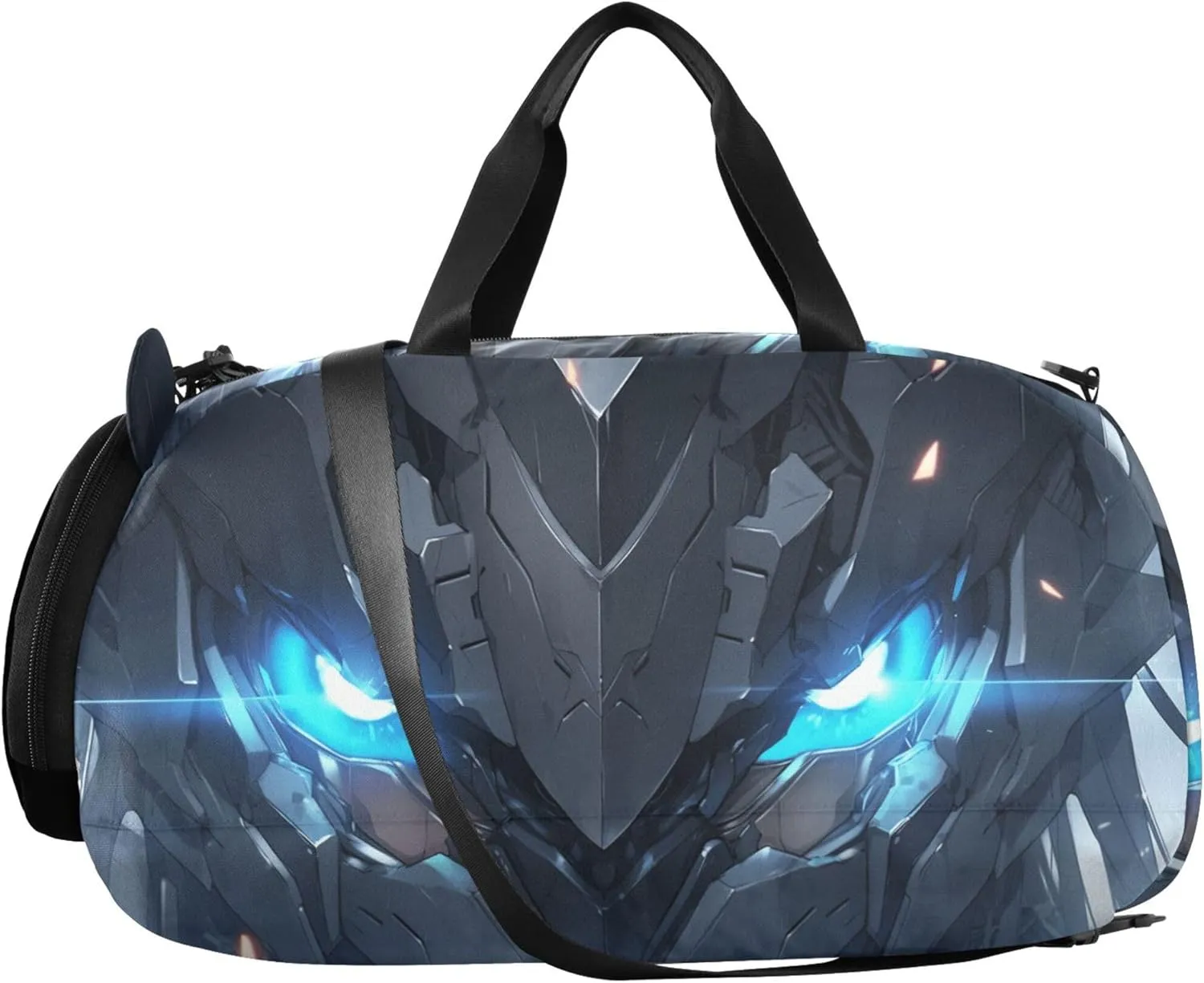 Boys Carry on Duffel Bag Blue Eyes Weekender Overnight Travel Duffle Bags Girls Tote Dance Duffle Bag