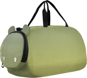 Boys Carry on Duffel Camouflage Green Mustard Gradient Overnight Bags Toddler Girls Duffle Bags for Travel with Shoulder Strap