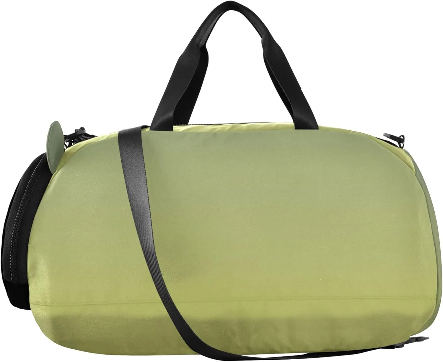 Boys Carry on Duffel Camouflage Green Mustard Gradient Overnight Bags Toddler Girls Duffle Bags for Travel with Shoulder Strap
