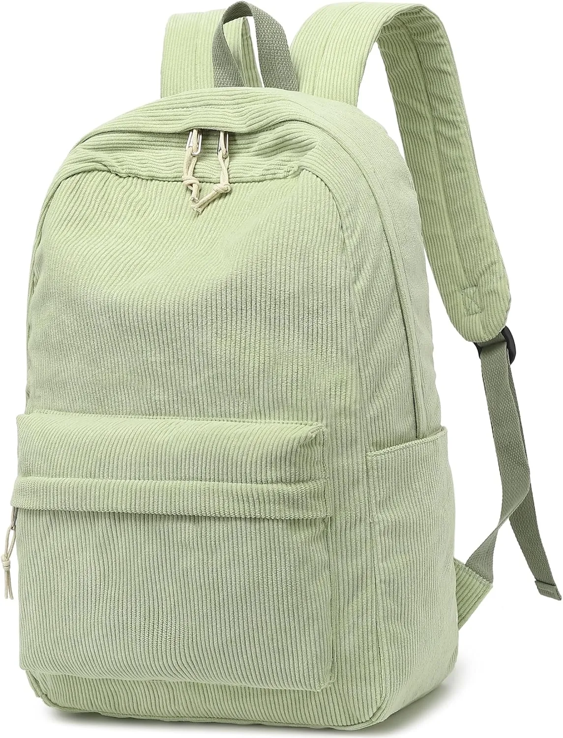 BTOOP School Backpack for Teens Large Corduroy Bookbag Lightweight Girls Boys Casual High School College 17 inch Laptop Travel Bag