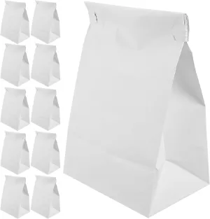 Cabilock Kraft Paper Travel Vomit Bags 100pcs Large Size Waterproof Travel Bus Train Outdoor Emergency Use