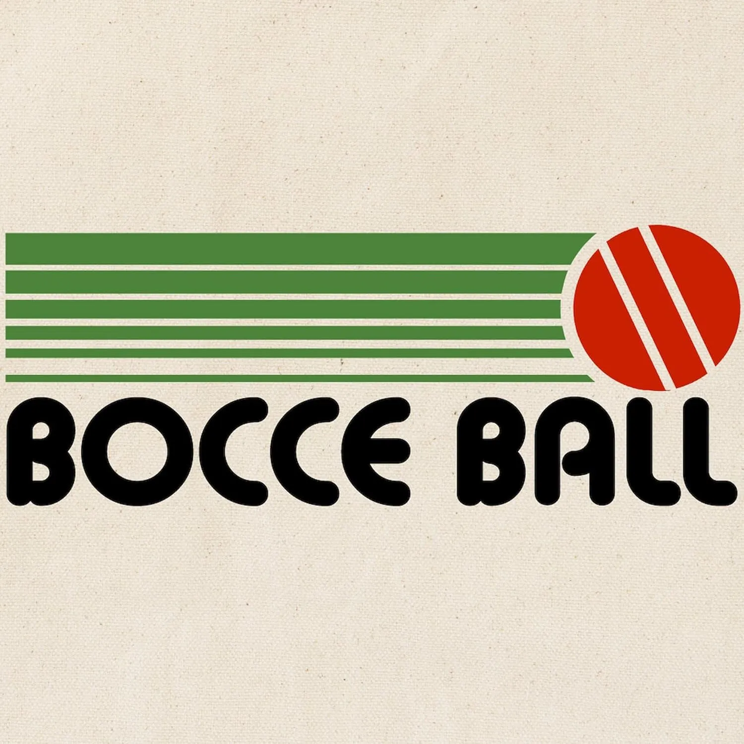 CafePress Bocce Ball Tote Bag Natural Canvas Tote Bag, Reusable Shopping Bag