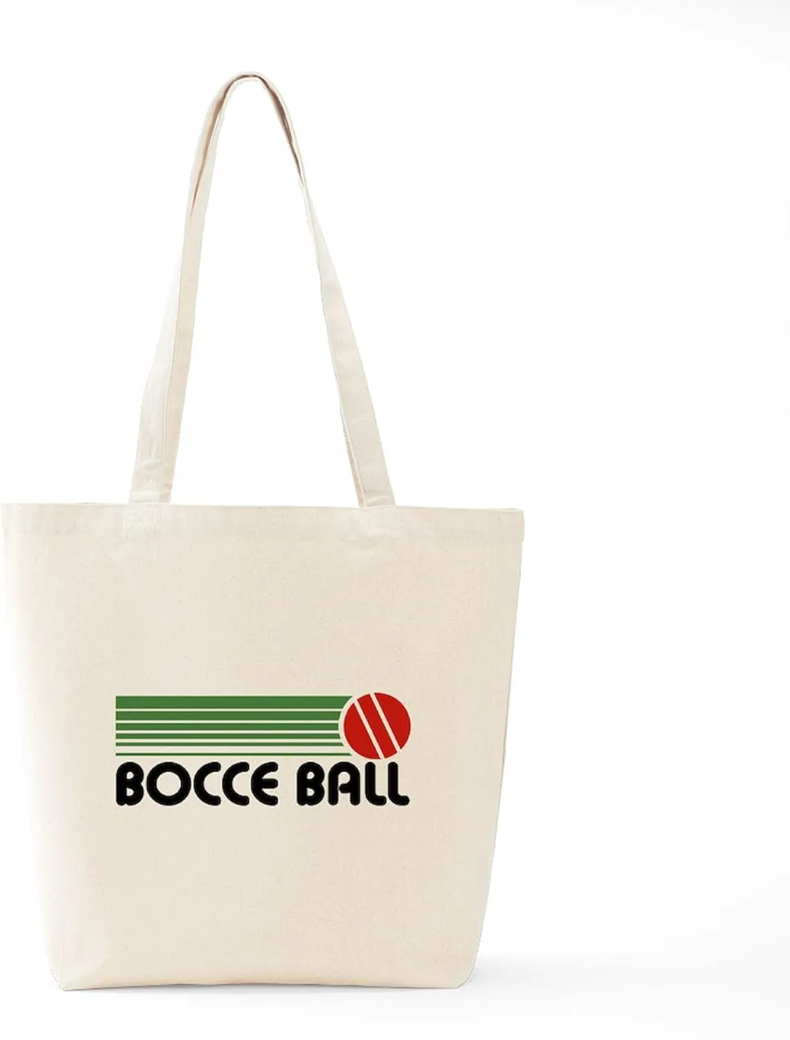 CafePress Bocce Ball Tote Bag Natural Canvas Tote Bag, Reusable Shopping Bag