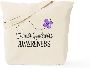 CafePress Turner Syndrome Awareness Reusable Natural Beige Canvas Shopping Bag