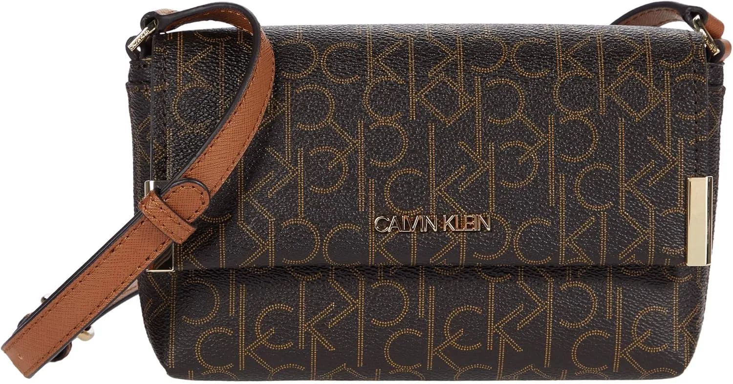 Calvin Klein Key Item Flap Signature Crossbody