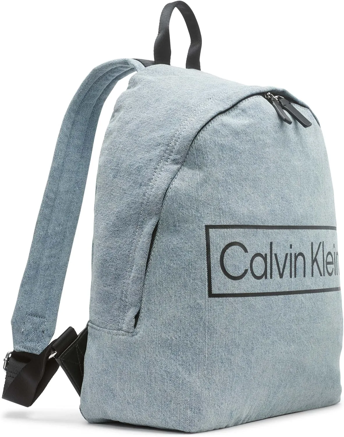 Calvin Klein Landon Zip Around Backpack, Denim Combo,One Size