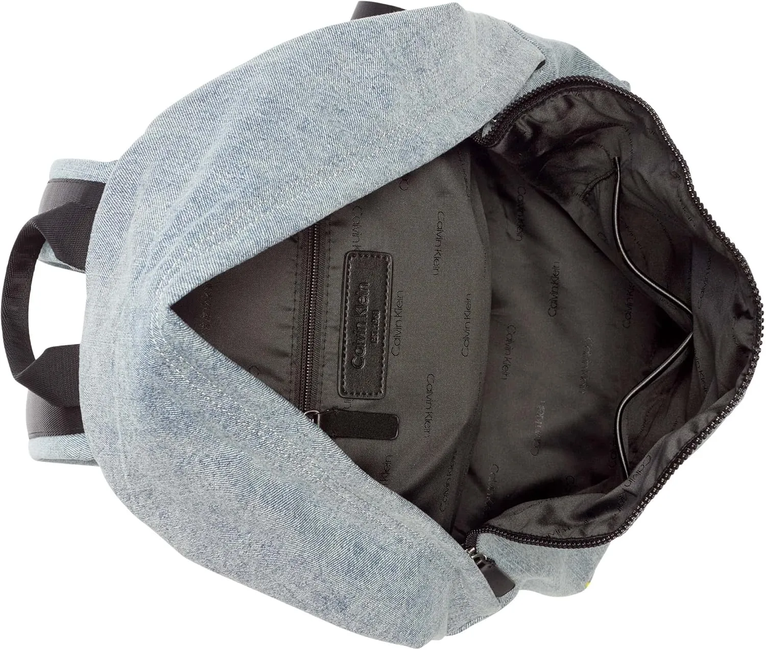 Calvin Klein Landon Zip Around Backpack, Denim Combo,One Size