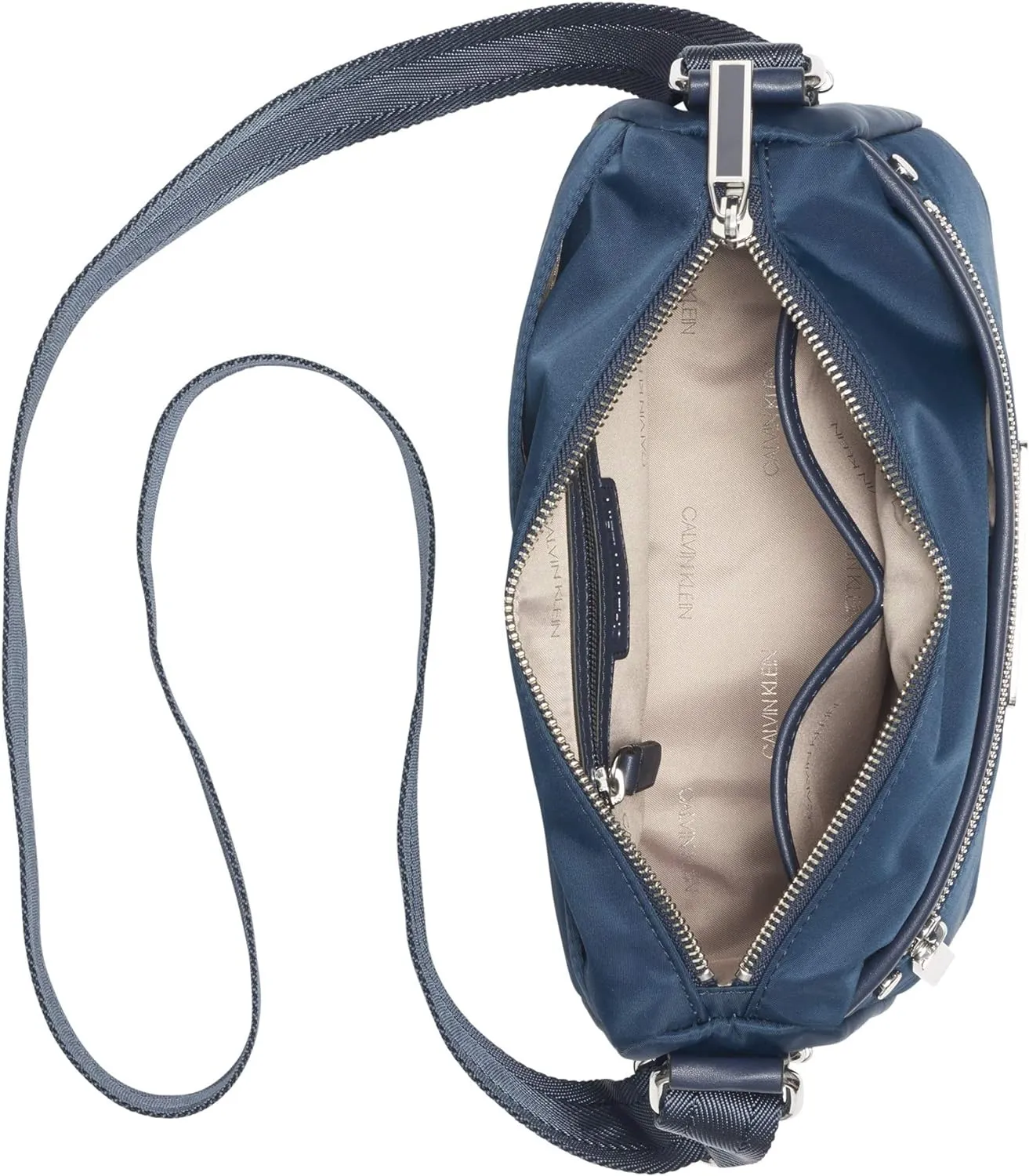 Calvin Klein Women's Belfast Nylon Key Item Small Crossbody
