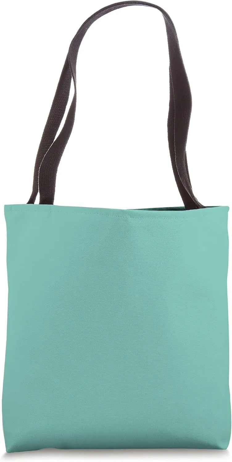 Cascade-Green 2022 Spring-Summer 13-Pro Solid Plain Color Tote Bag
