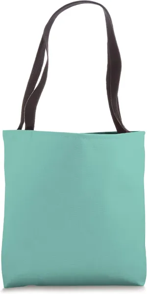 Cascade-Green 2022 Spring-Summer 13-Pro Solid Plain Color Tote Bag