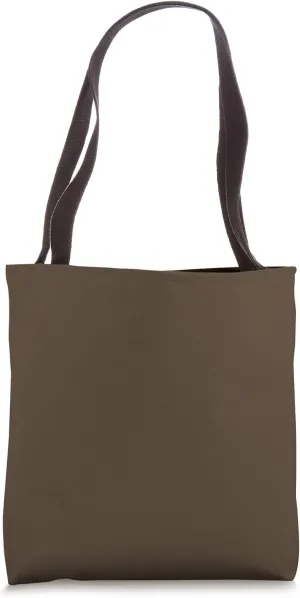 Cedar Brown Solid Color Tone Plain Shade Hue Background Tote Bag