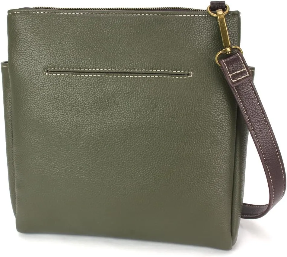 CHALA Merry Messenger RFID Protected Women Faux Leather Shoulder Purse with Adjustable Crossbody Strap