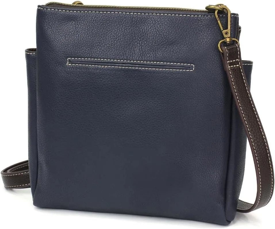 CHALA Merry Messenger RFID Protected Women Faux Leather Shoulder Purse with Adjustable Crossbody Strap