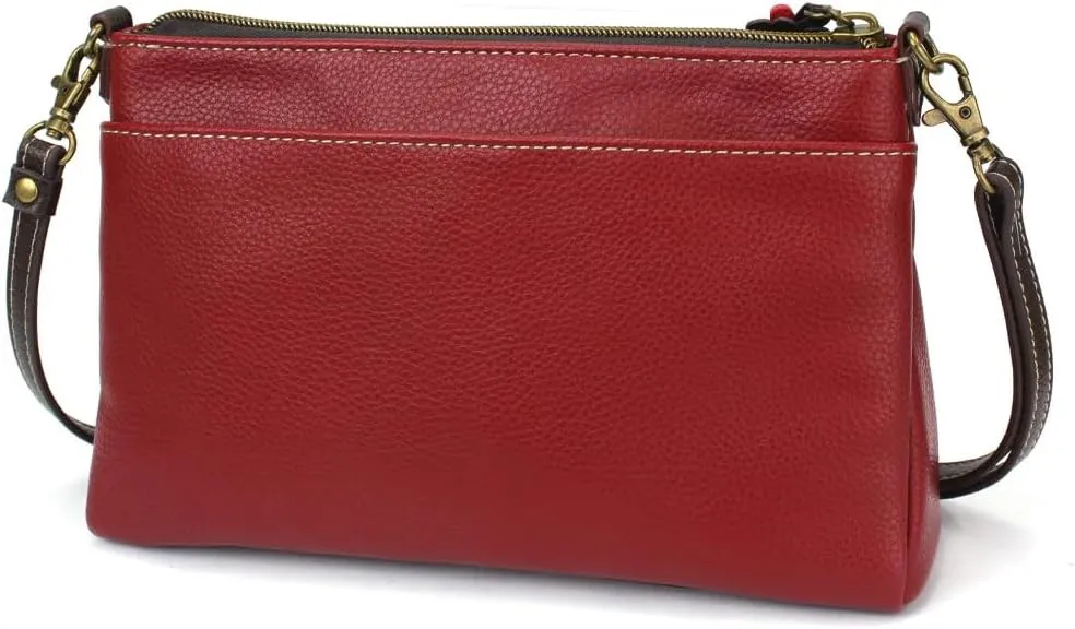 Chala RFID Protected Vegan Leather Deluxe Crossbody Bag