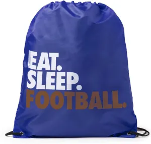 ChalkTalkSPORTS Football Sport Pack Cinch Sack | Eat Sleep Football
