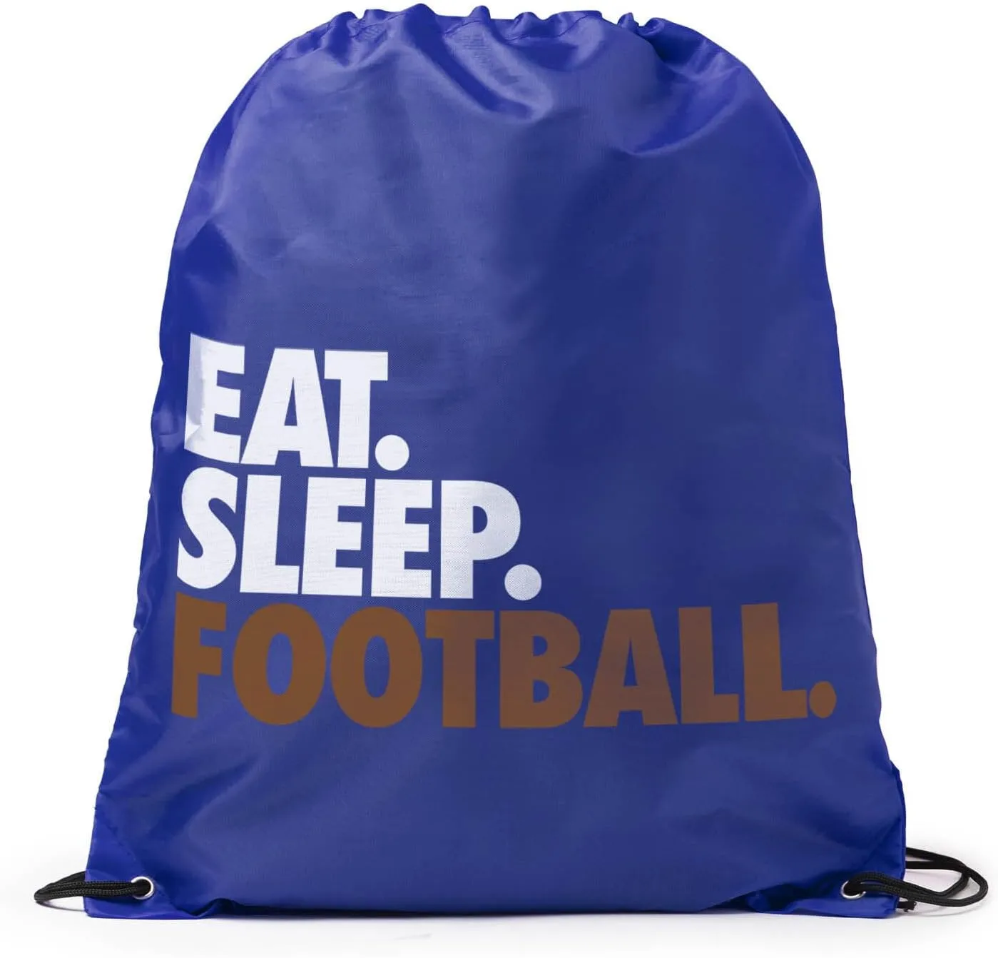 ChalkTalkSPORTS Football Sport Pack Cinch Sack | Eat Sleep Football