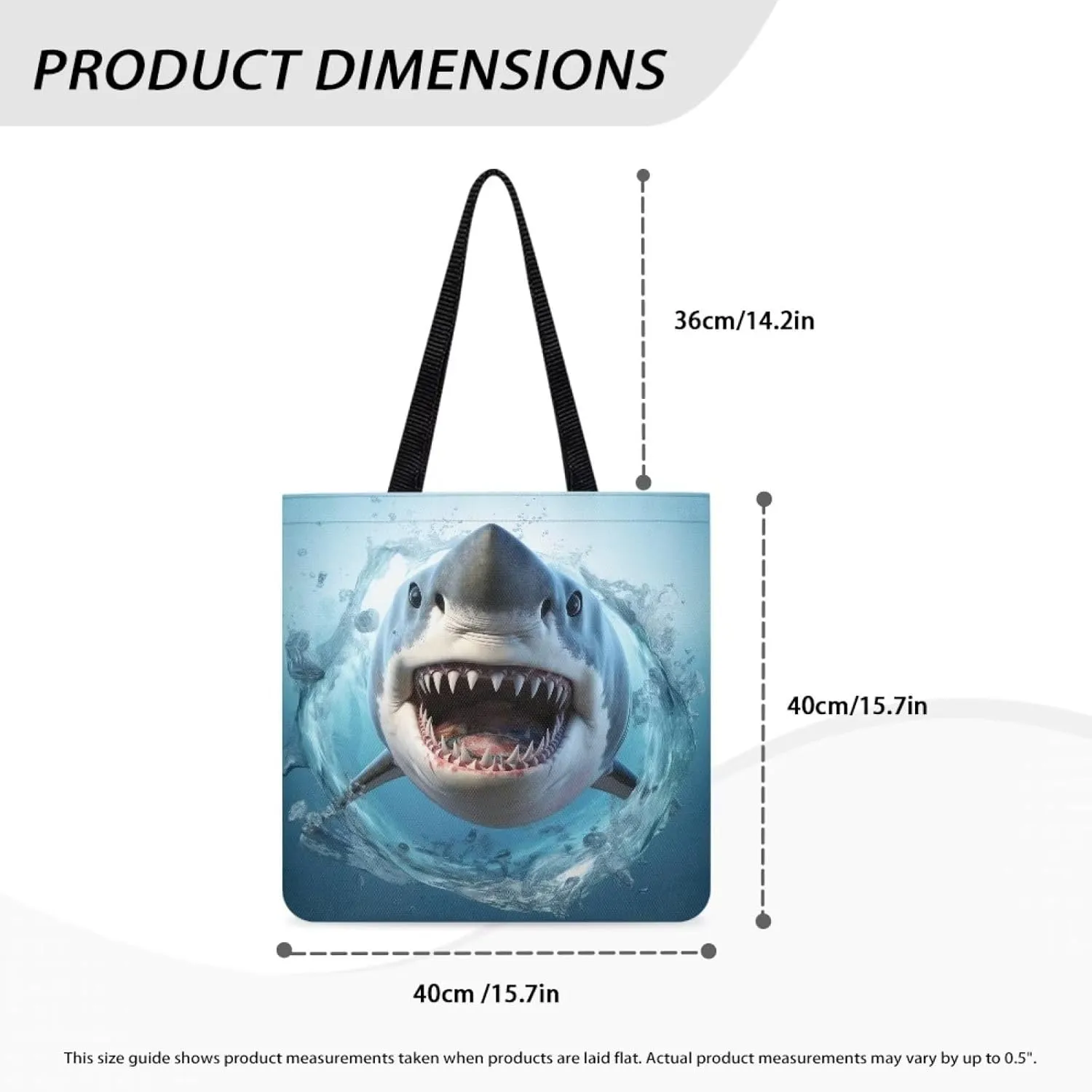 Cloth Tote Bag for Women Girls Reusable Grocery Bags