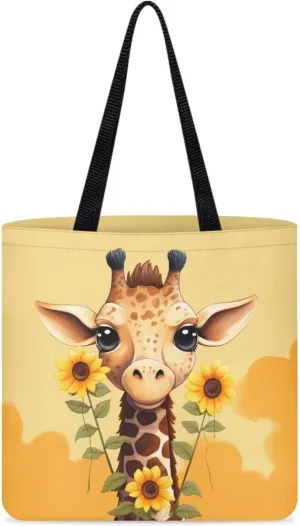 Cloth Tote Bag for Women Girls Reusable Grocery Bags