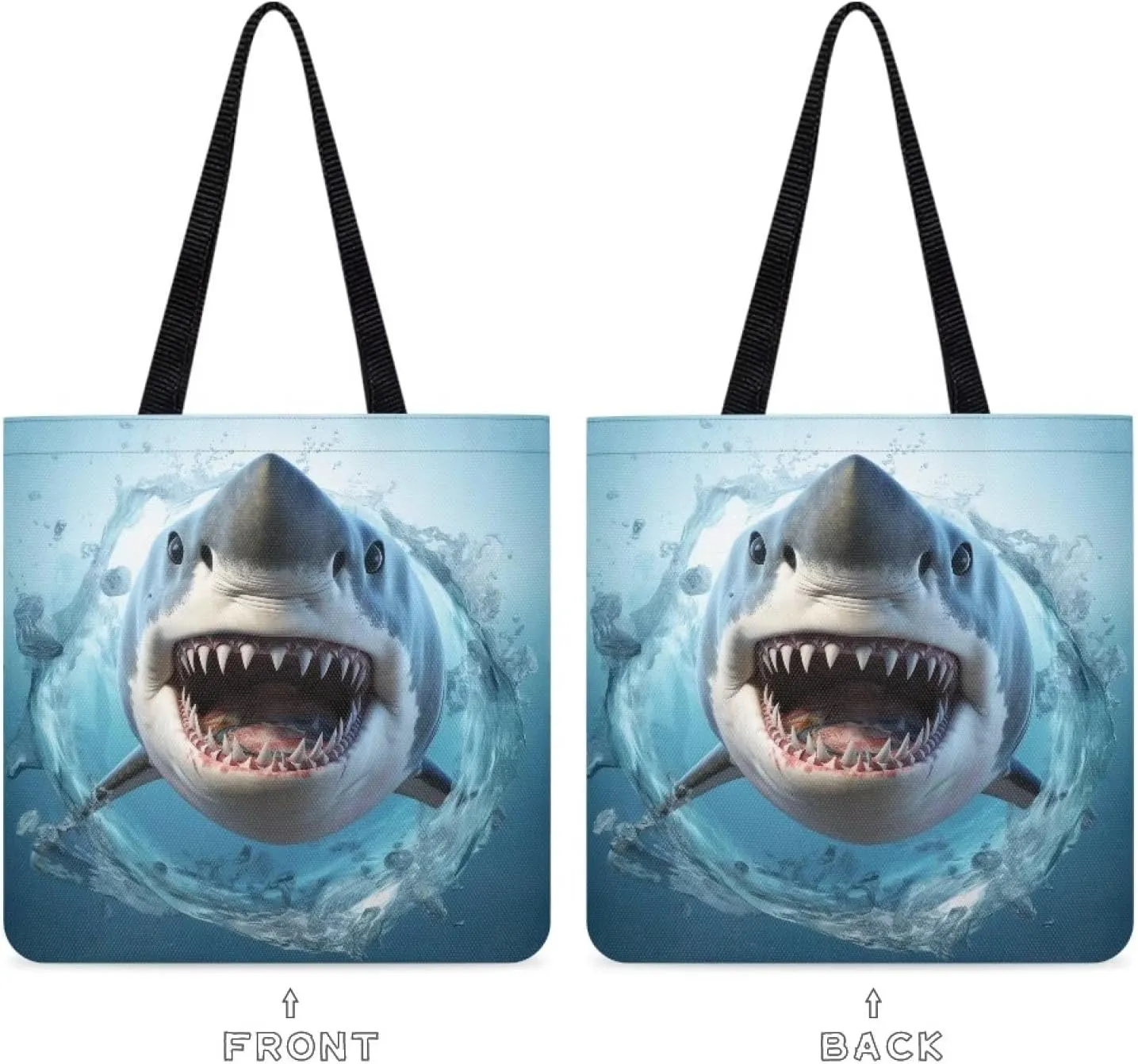 Cloth Tote Bag for Women Girls Reusable Grocery Bags