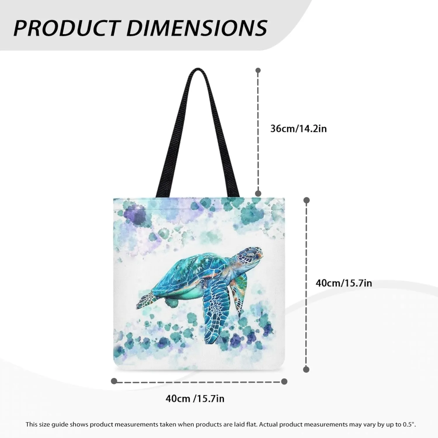 Cloth Tote Bag for Women Girls Reusable Grocery Bags