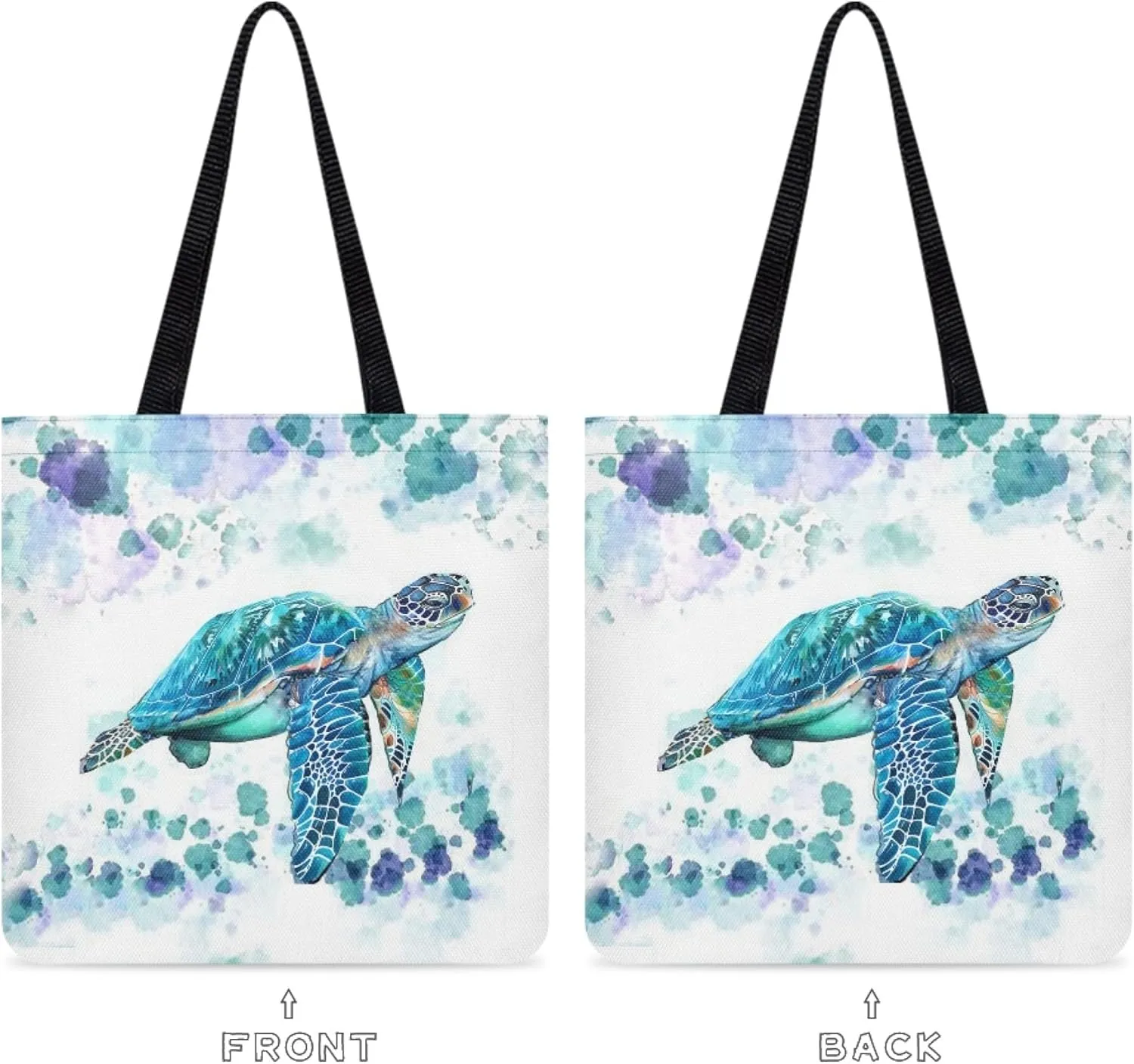 Cloth Tote Bag for Women Girls Reusable Grocery Bags