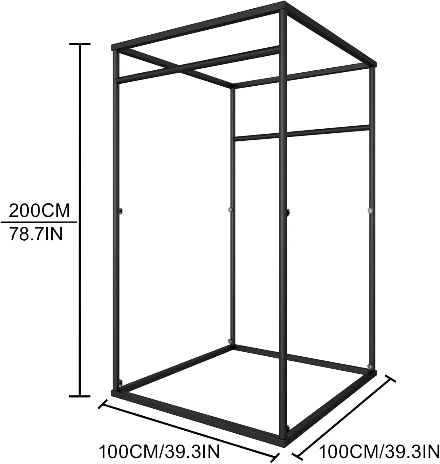 Clothing Store Fitting Room with Shading Curtain, Portable Temporary Mobile Privacy Protection Dressing Room, Foldable Mall Simple Changing Room for Office Outdoor Activity, 200x100x95cm(Light Green)