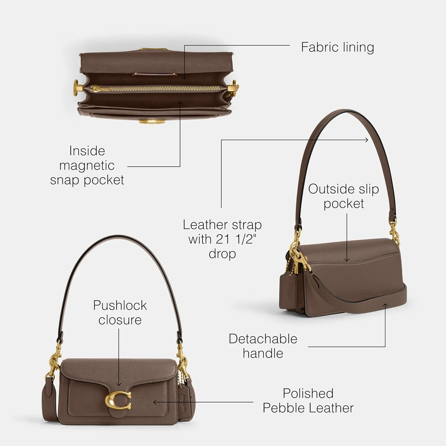 Coach Tabby Shoulder Bag 20