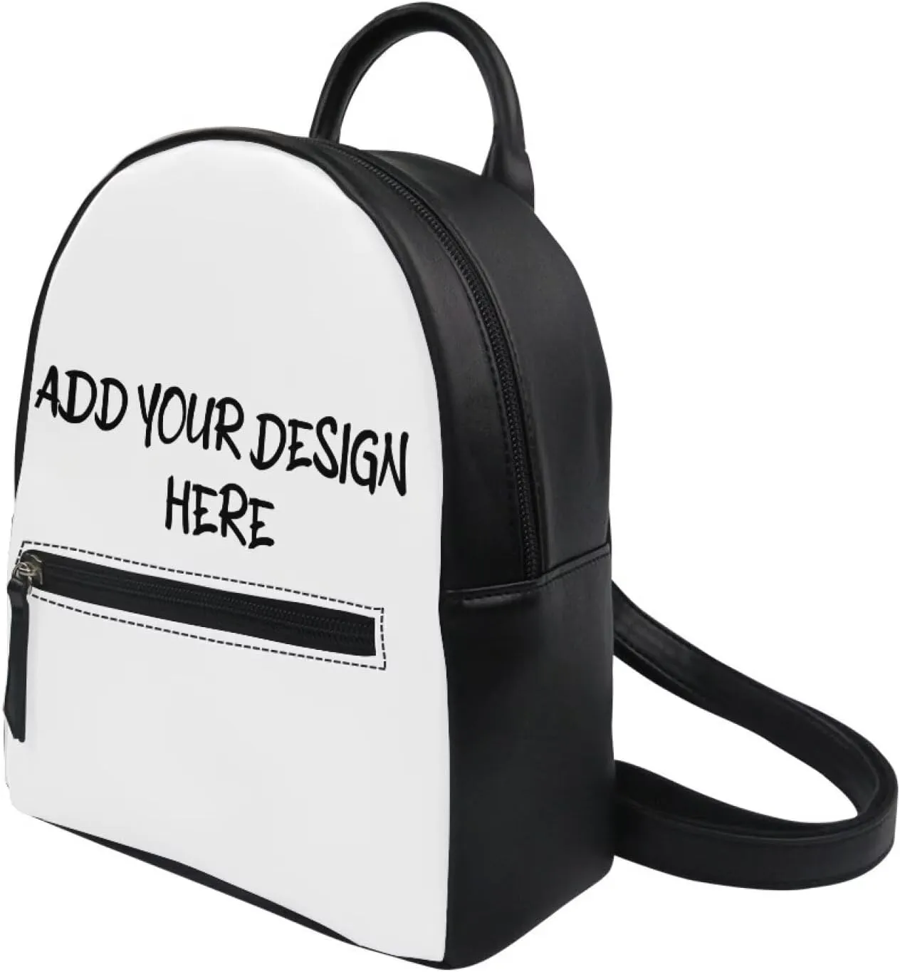 COEQINE Custom Mini Girls Backpack PU Leather Travel Shoulder Bag Fashion Design Gifts for Women