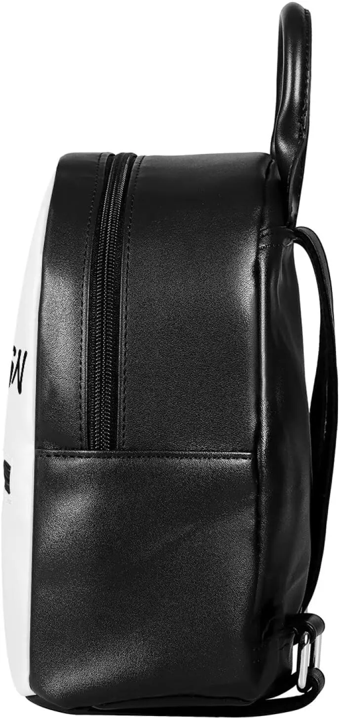 COEQINE Custom Mini Girls Backpack PU Leather Travel Shoulder Bag Fashion Design Gifts for Women