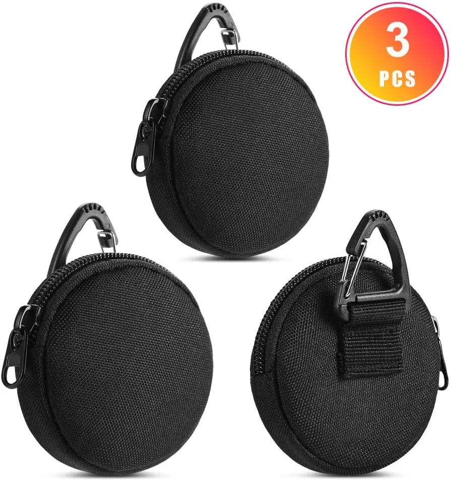 Coin Pouch, Small Coin Purse Keychain, Professional EDC Pouch Accessories Case for Military Gear Bags, Little Change Wallet, Wireless Headset Pack.