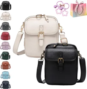 Collaboraten1 Crossbody Leather Bag, Urvashii Crossbody Leather Bags, Tojoyride Bag, Large Capacity Mini Crossbodys Bags
