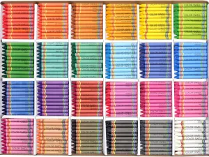 Color Swell Bulk Crayon Classpack - 1680 Crayons in 24 Vibrant Colors of Teacher Quality Durable Bulk Crayons for Classroom and Home