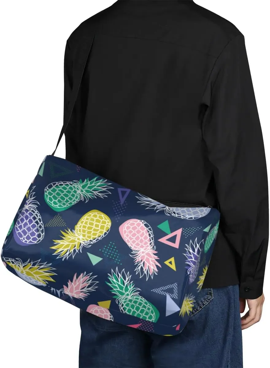 Colored Butterflies Small Gym Bag for Men Women Workout Sport Duffle Bag Waterproof Weekender Overnight Bag