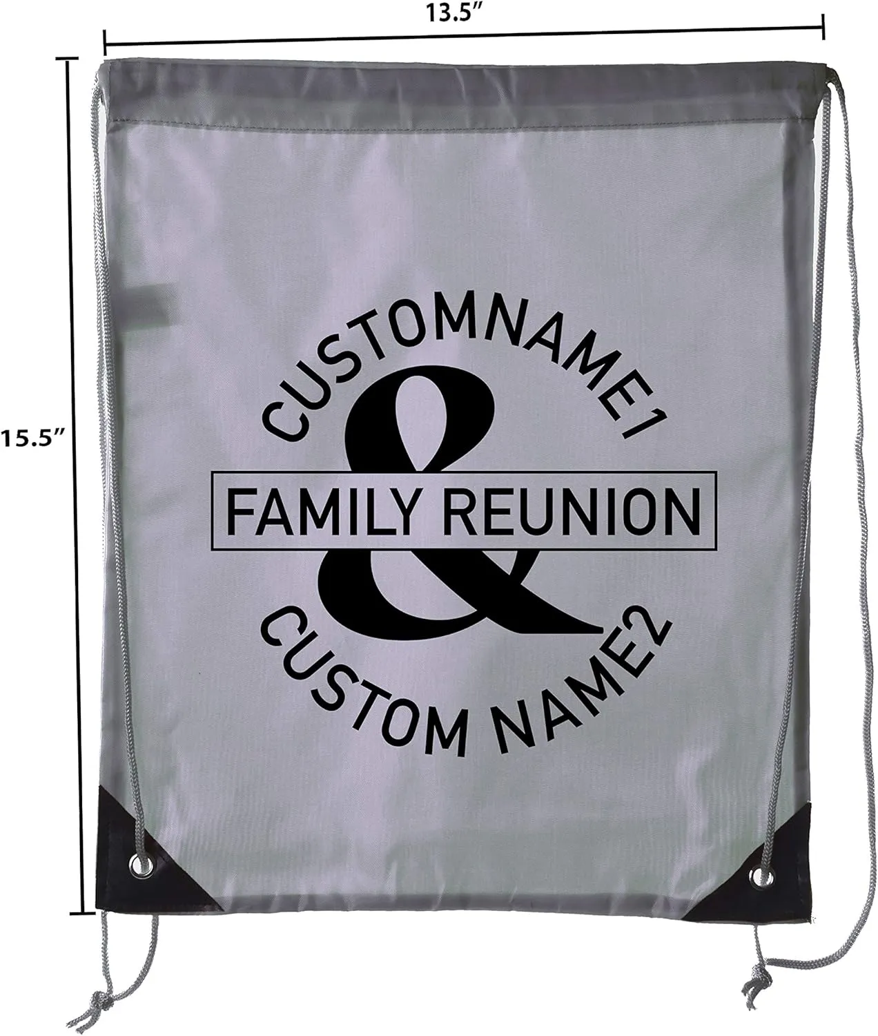 Combined Reunion Custom Last Name and Date - Family Reunion Party Favor Bags
