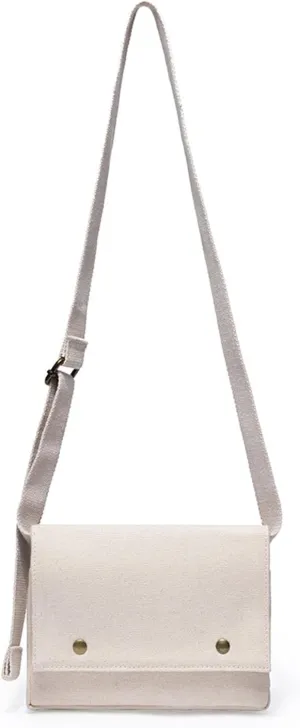 Crossbody Bag Adjustable Shoulder Straps Small Square Packets Magnetic Closure Carry in Comfort