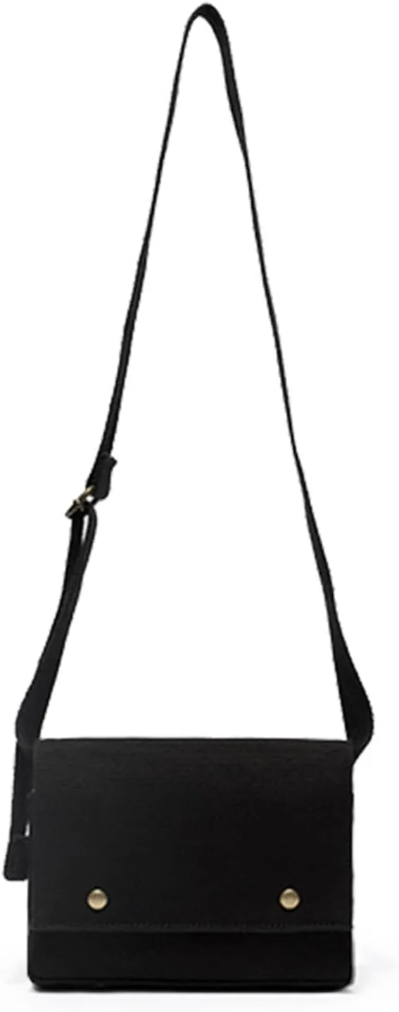 Crossbody Bag Adjustable Shoulder Straps Small Square Packets Magnetic Closure Carry in Comfort