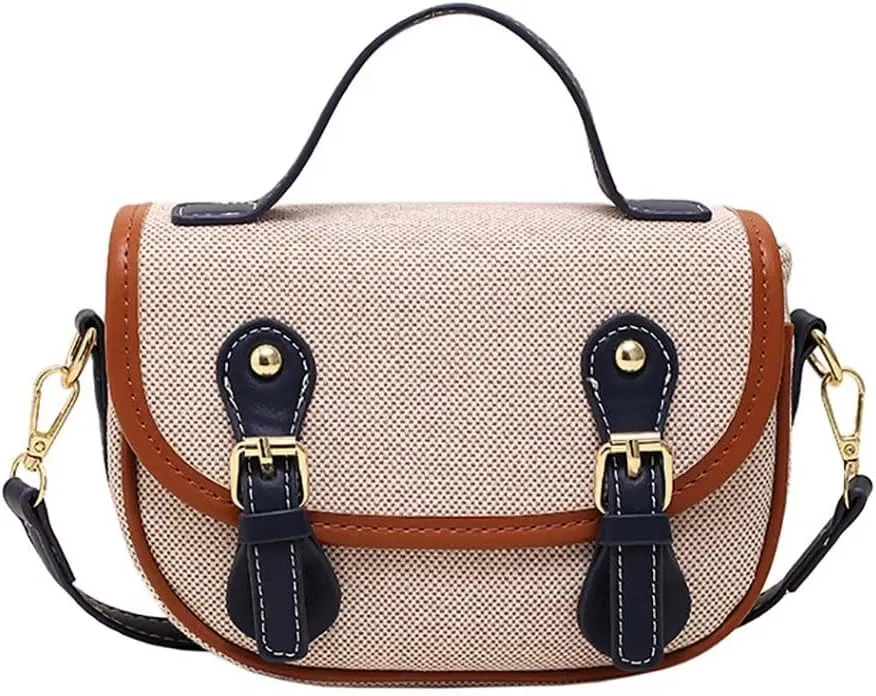 Crossbody Bag for Women Small Saddle Bag Designer Top Handle Satchel Purse Shoulder Purses and Handbags Travel Purse