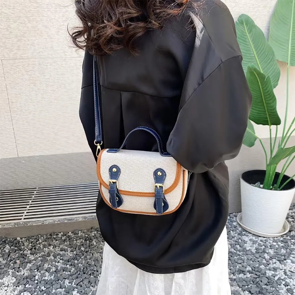Crossbody Bag for Women Small Saddle Bag Designer Top Handle Satchel Purse Shoulder Purses and Handbags Travel Purse