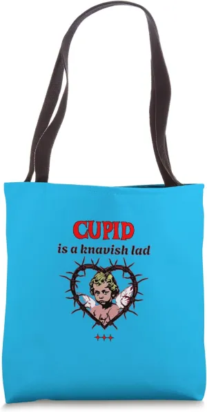 Cupid Knavish Lad Puck Midsummer Night Dream Quotation Play Tote Bag
