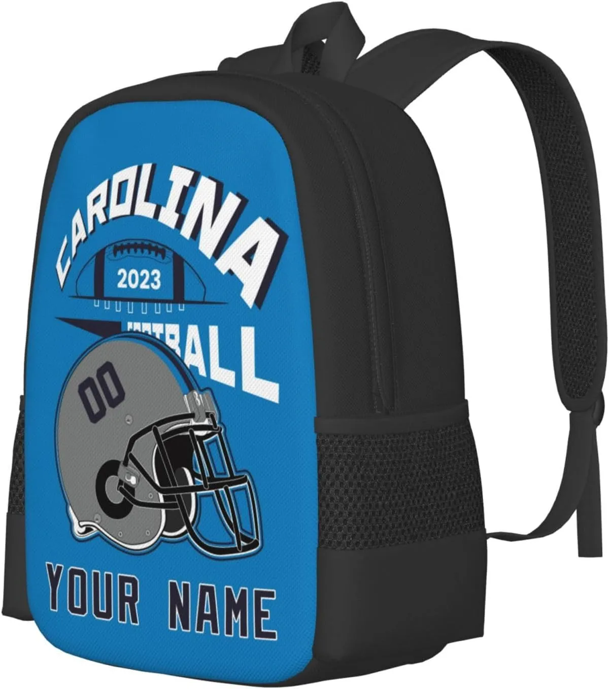 Custom Buffalo Backpack Laptop Gifts Bag Personalized Name Number Teen Book Bag Boy Girl Men Women Shoulder Bag