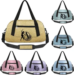 Custom Kids Dance Duffel Overnight Bag Personalized Dance Bag Travel Duffel Bag for Girls Boys Customized Kids Gifts