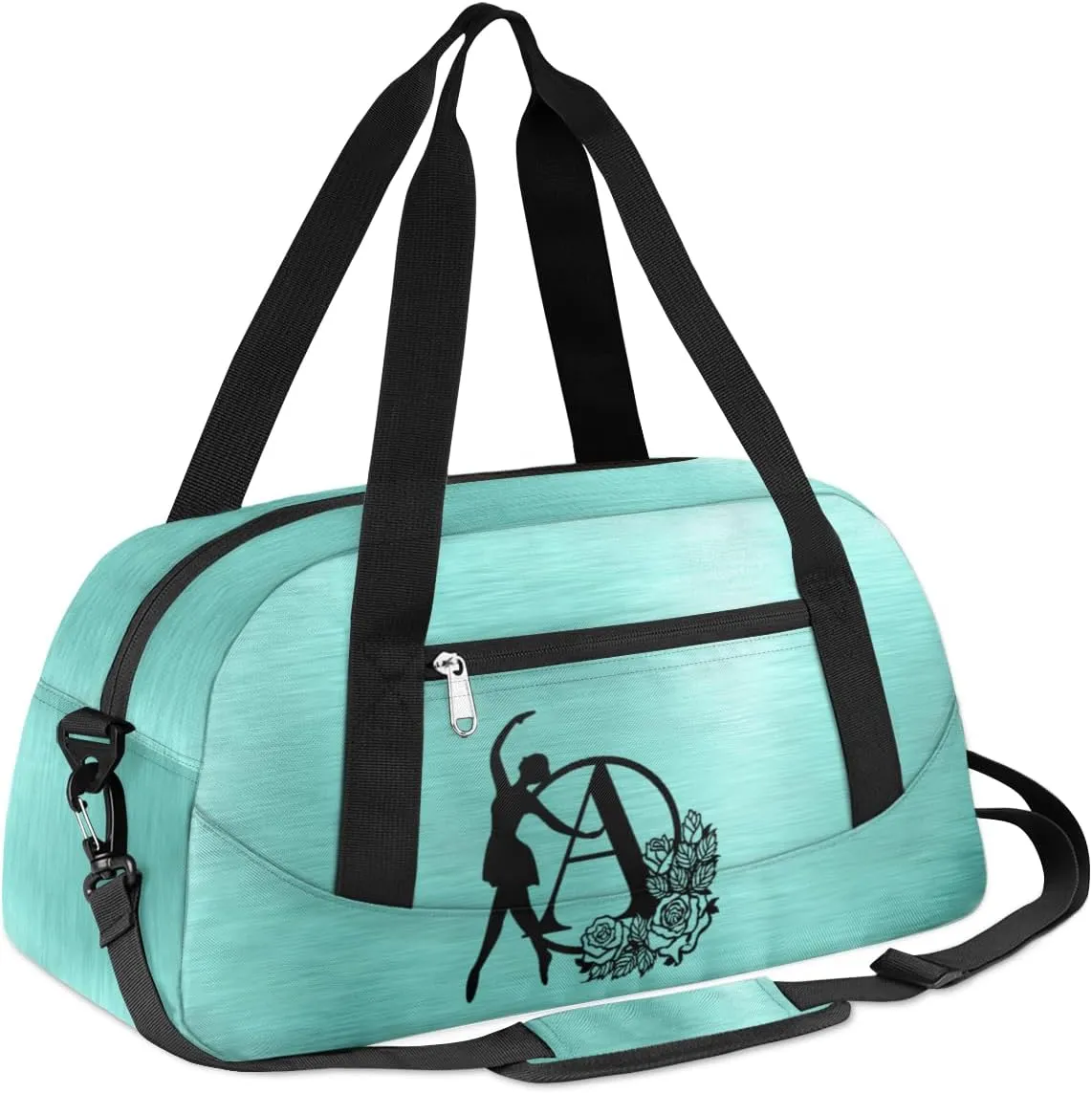 Custom Kids Dance Duffel Overnight Bag Personalized Dance Bag Travel Duffel Bag for Girls Boys Customized Kids Gifts